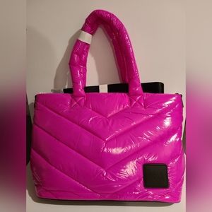 Love & Sports Women's Olivia Large Tote Bag, Fuschia / Pink